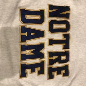 vintage champion norte dame crewneck